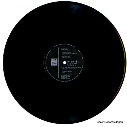 BECAUD, GILBERT a l'olympia EOS-81410