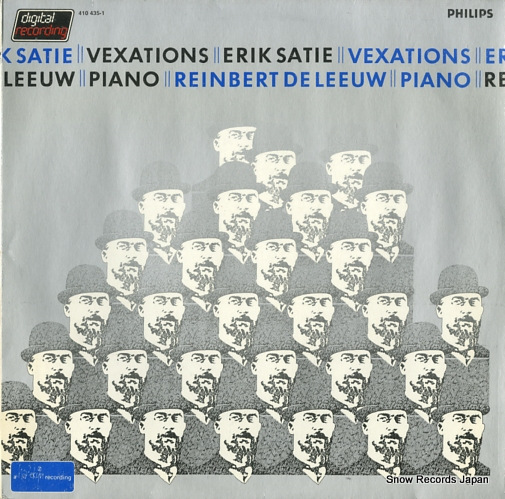 DE LEEUW, REINBERT satie; vexations 410435-1