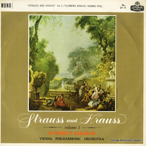 KRAUSS, CLEMENS strauss and krauss vol.1 LY17