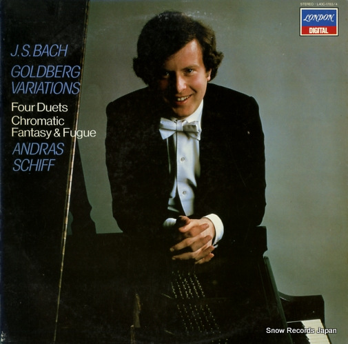 SCHIFF, ANDRAS bach; goldberg variations L40C-1783
