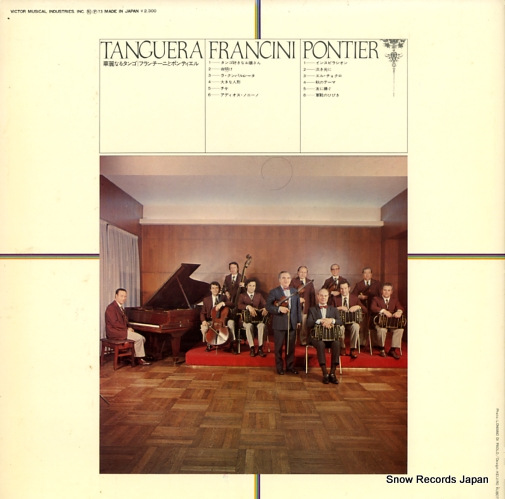FRANCINI WITH PONTEIR tanguera CD4W-7025