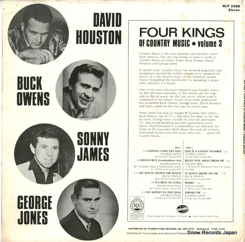 V/A four kings of country music vol.3 NLP2088