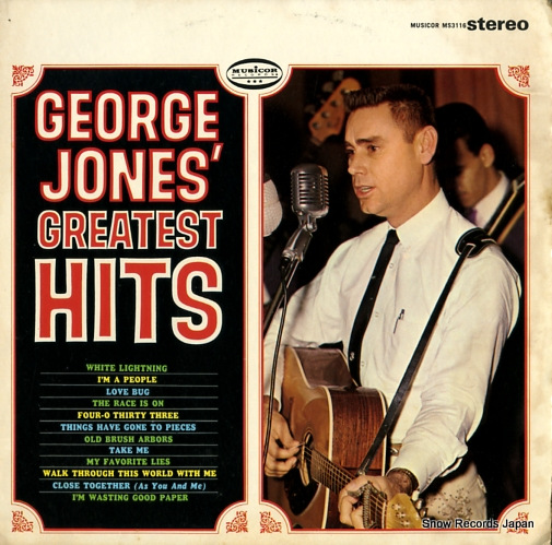 JONES, GEORGE greatest hits MS3116