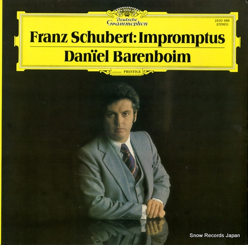 BARENBOIM, DANIEL schubert; 4 impromptus d.935 2530986