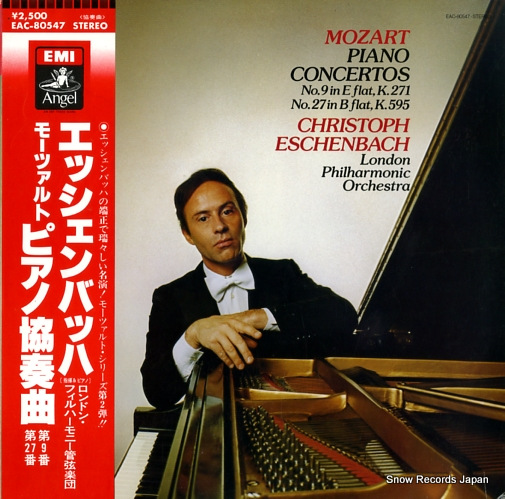 ESCHENBACH, CHRISTOPH mozart; piano concertos no.9/no.27 EAC-80547