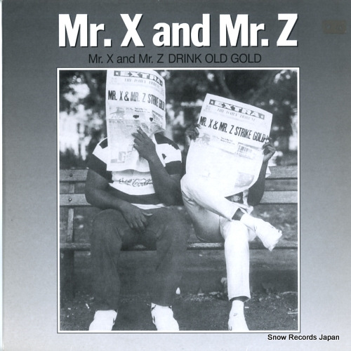 MR. X & MR. Z mr. xz & mr. z drink old gold RHR04-3002-12