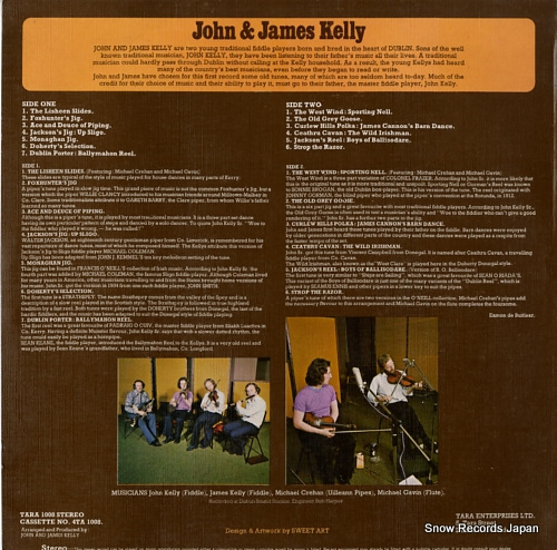 JOHN, AND JAMES KELLY the best of traditional irush music TARA1008