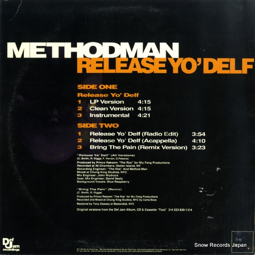 METHOD MAN release yo' delf 422854185-1