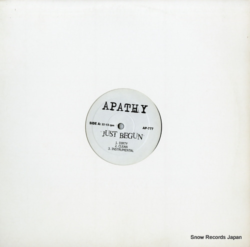 APATHY just begun / chrome depot freestyle AP-777