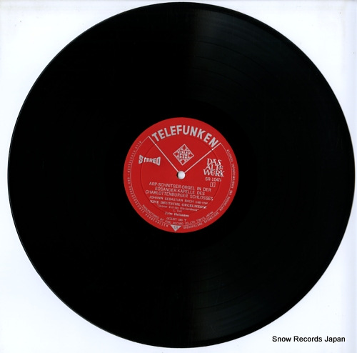 HEITMANN, FRITZ arp-schnitger-orgel in der eosander-kapelle des charlottenburger schlosses SR1043
