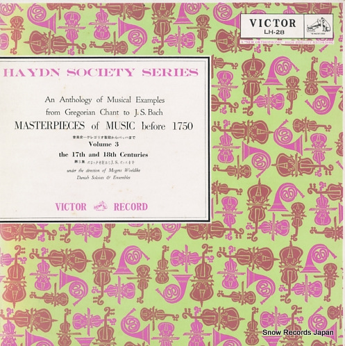 V/A mesterpieces of music before 1750 vol.3 LH-28