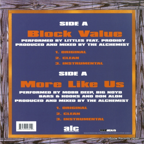 륱ߥ block value / more like us ALC-004