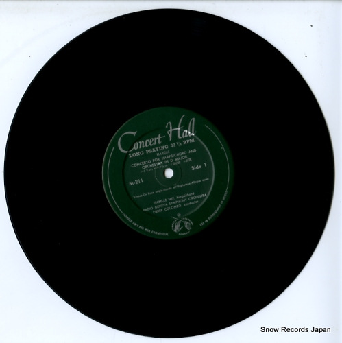 NEF, ISABELLE / HERBERT BARAUNIG haydn; concerto for harpsichord and orchestra in d major SM-211