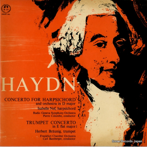 NEF, ISABELLE / HERBERT BARAUNIG haydn; concerto for harpsichord and orchestra in d major SM-211