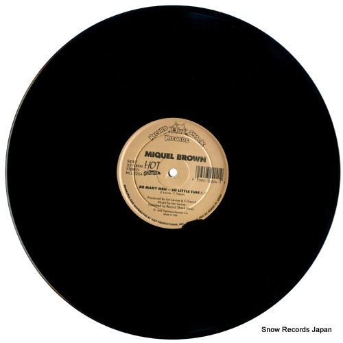 BROWN, MIQUEL / EVELYN THOMAS so many men so little time / high energy HCL2204