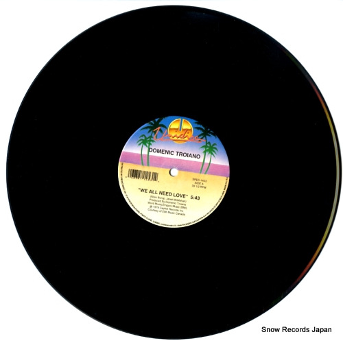 TROIANO, DOMENIC / A TASTE OF HONEY we all need love / boogie oogie oogie SPEC-1453