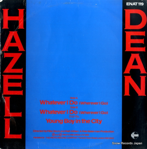 DEAN, HAZELL whatever i do (wherever i go) ENAT119