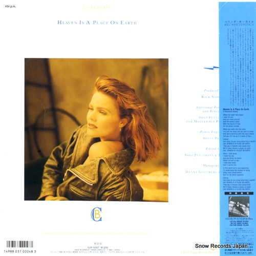 CARLISLE, BELINDA heaven is a place on earth VJS-12007