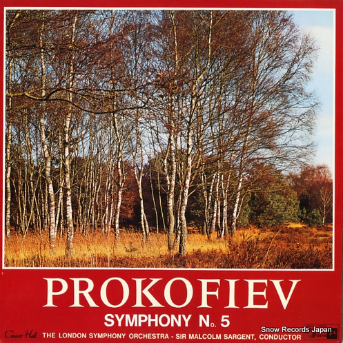 SARGENT, MALCOLM prokofiev; symphony no.5 SMS-2538