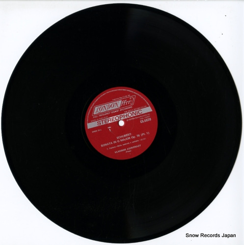 ASHKENAZY, VLADIMIR schubert; sonata in g major op.78 CS6820