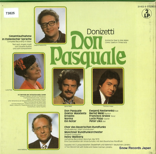 ϥġ٥륯 donizetti; don pasquale 314039