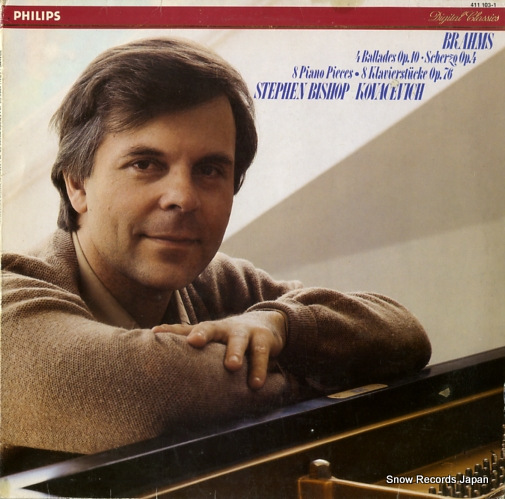ƥ󡦥ӥåס糧 brahms; 4ballades/scherzo/8 klavierstucke piano pieces 411103-1