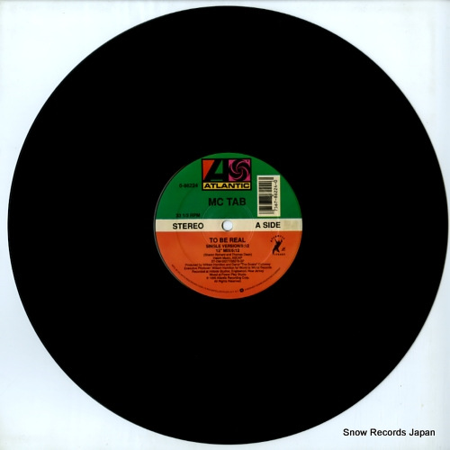 MC TAB to be real / come on and groove me 0-86224