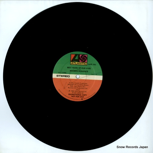 MODERN ROMANCE best years of our lives DMD386
