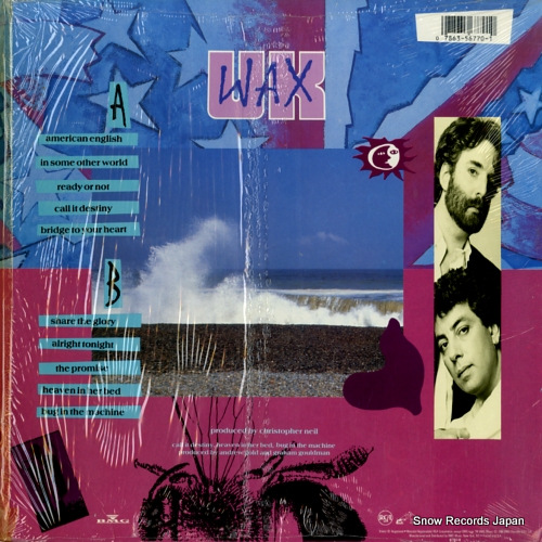 WAX U.K. american english 6770-1-R