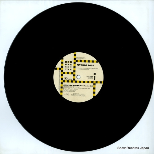 PET SHOP BOYS always on my mind V56089