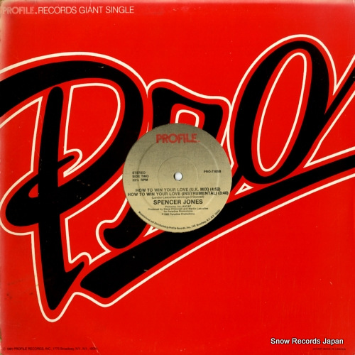 JONES, SPENCER how to win your love PRO-7105