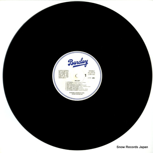 LEFEVRE, RAYMOND melody L25B1001