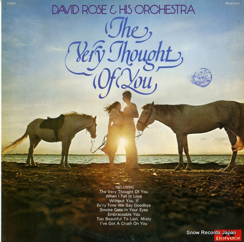 ROSE, DAVID the very thought of you MP3049