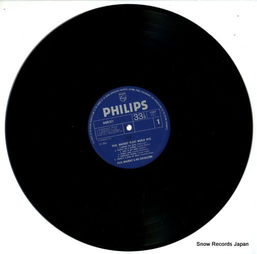 MAURIAT, PAUL plays world hits 6641036