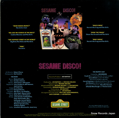 SESAME STREET sesame disco! CTW79008