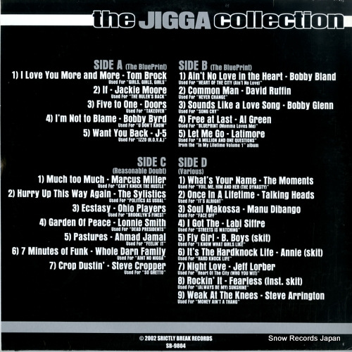 V/A the jigga collection SB-9804