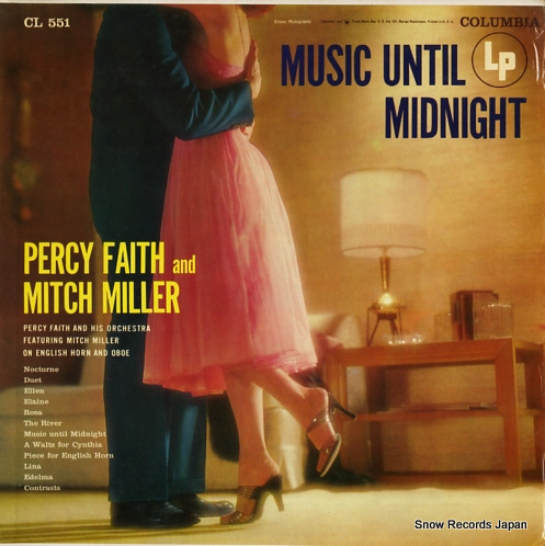 FAITH, PERCY, MITCH MILLER music until midnight CL551