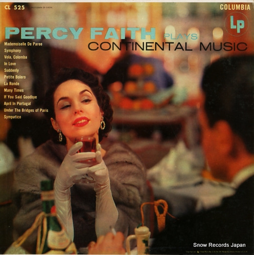 FAITH, PERCY plays continental music CL525