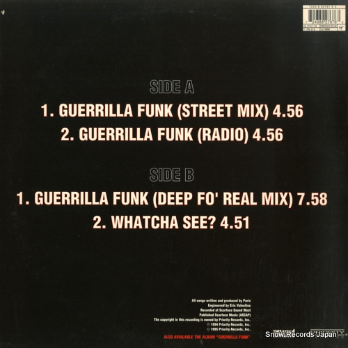 PARIS guerrilla funk PTYST100