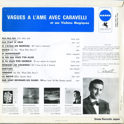 CARAVELLI vagues a l'ame STDX8033
