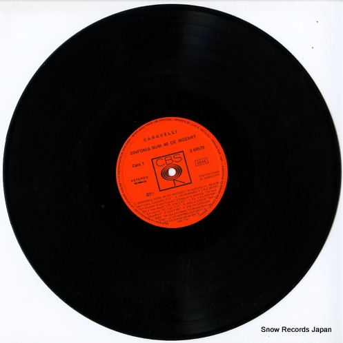 CARAVELLI sinfonia num. 40 de mozart S64579