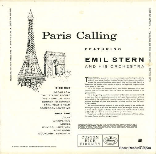 ߡ롦 paris calling MG20215