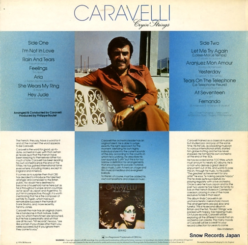 CARAVELLI cryin' strings 81614