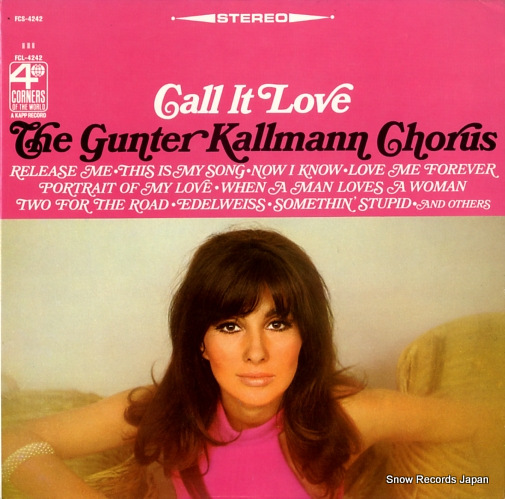 KALLMANN, GUNTER call it love FCS-4242