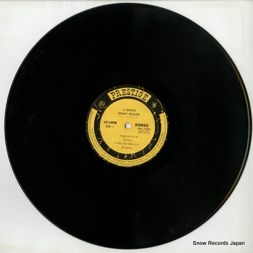 ROLLINS, SONNY 3 giants SMJ-7206