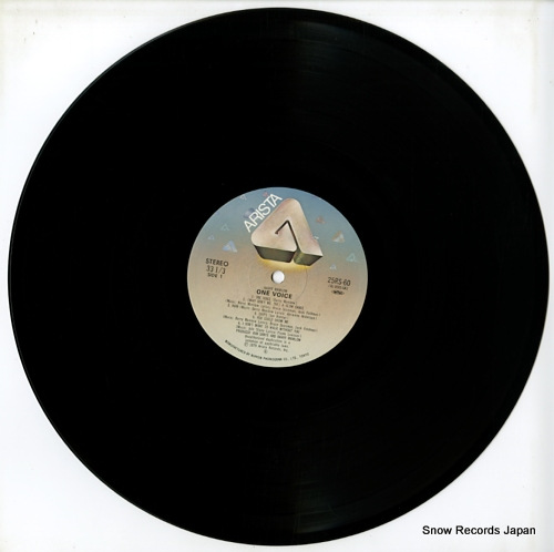 MANILOW, BARRY one voice 25RS-60