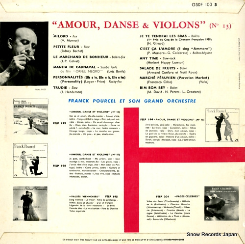 ե󥯡ץ륻 amour danse et violons n13 GSDF103