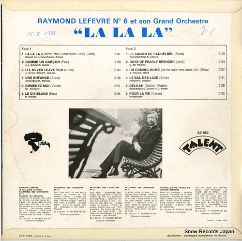 LEFEVRE, RAYMOND raymond lefevre n6 521052
