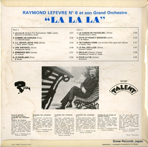LEFEVRE, RAYMOND raymond lefevre n6 521052