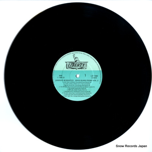 BURNETTE, JOHNNY sings rare items vol.2 LST7389